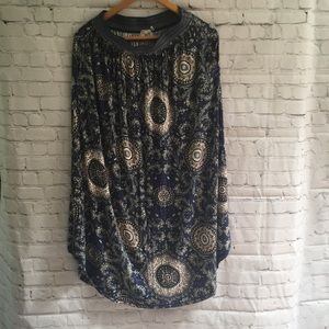 Anthropologie lilka maxi skirt with pockets